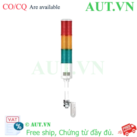 Ảnh của Đèn Tháp Qlight ST56L-BZ-3-220-RAG-LB18 | 3 Tầng LED, Còi 90dB, Nguồn 220VAC - Chính hãng AUT VN