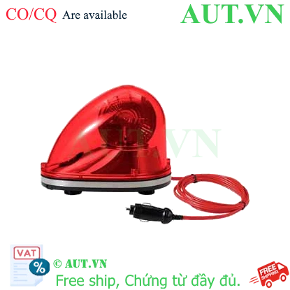 Ảnh của Đèn xoay cảnh báo gắn xe Qlight SKM-12-R