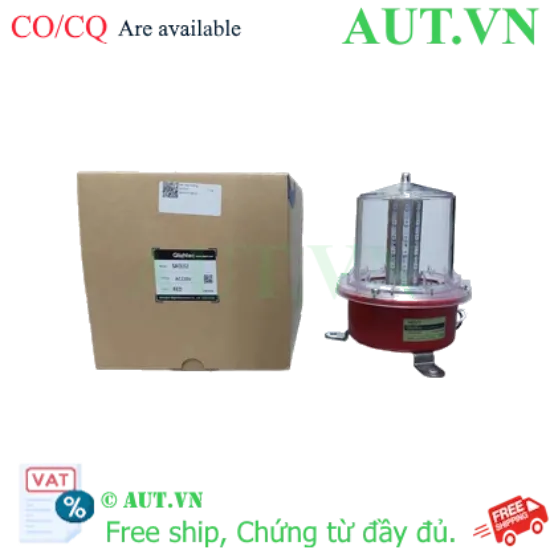 Ảnh của Đèn Cảnh Báo Hàng Không Qlight SAOLF2-220-R - LED Đỏ, 220VAC, Chuẩn ICAO IP66