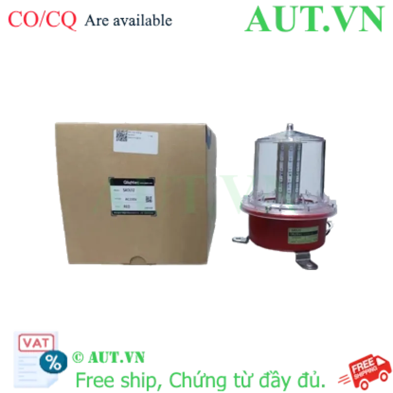 Ảnh của Đèn Cảnh Báo Hàng Không Qlight SAOLF2-220-R | LED Đỏ, 220VAC, Chuẩn ICAO IP66