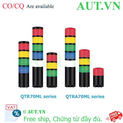 Ảnh của Đèn tháp Qlight QTR70ML-BZ-4-24-RAGB