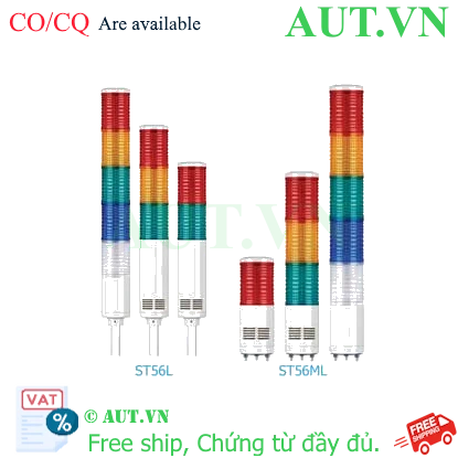 Đèn tháp Qlight ST56L-BZ-4-24-RAGW