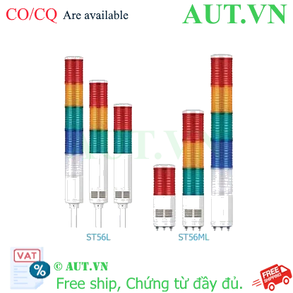 Ảnh của Đèn tháp Qlight ST56L-BZ-4-24-RAGW