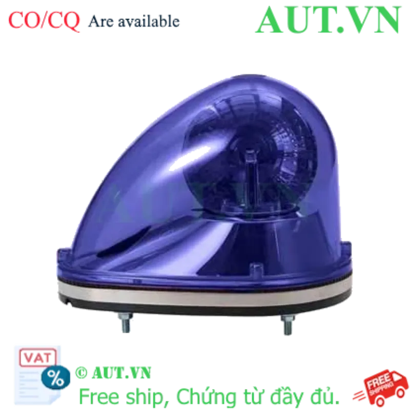 Ảnh của Đèn xoay cảnh báo Qlight SKLR-12-B - LED 12VDC, Màu Xanh, Chống Nước IP54