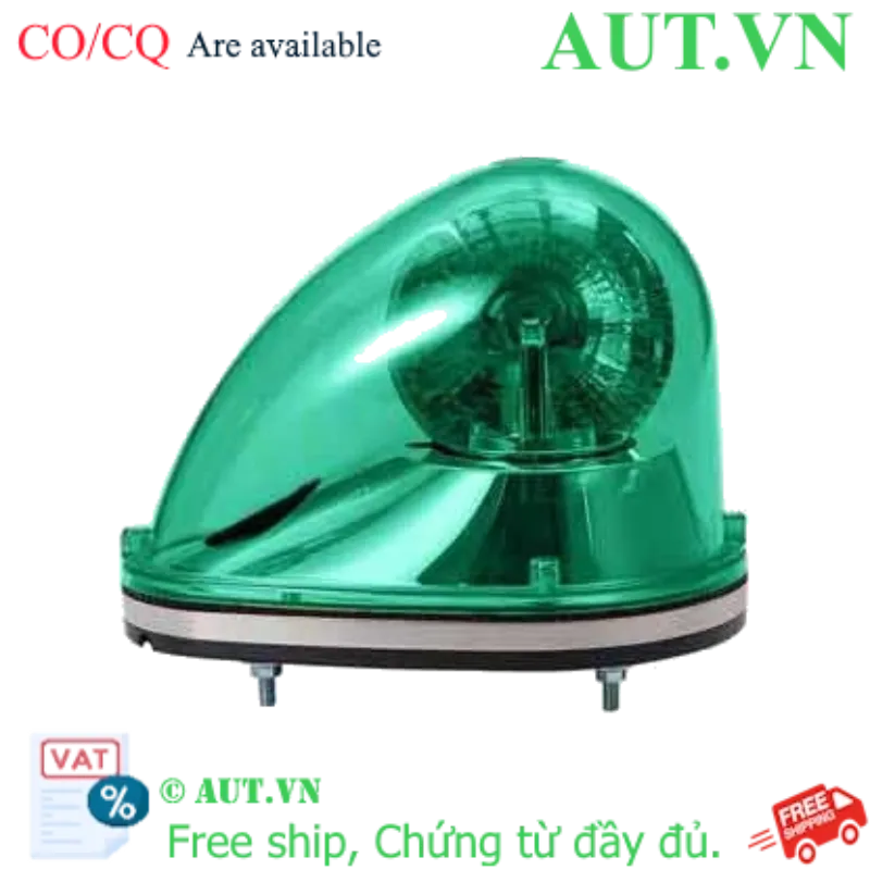 Ảnh của Đèn Xoay Cảnh Báo Gắn Xe Qlight SKLR-12-G - LED 12VDC, Màu Xanh Lá, Chống Nước IP54