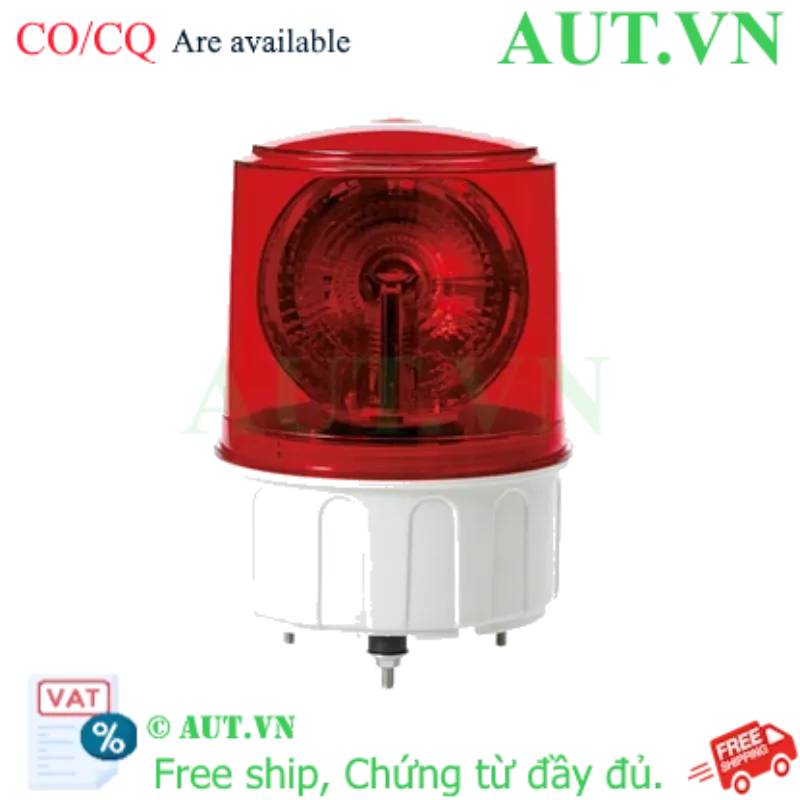 Ảnh của Đèn Xoay Cảnh Báo Qlight S150ULR-12-R | LED Đỏ Siêu Sáng, 12VDC, Lens 150mm