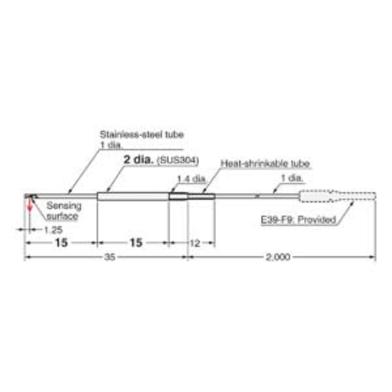 Ảnh của Cảm biến sợi quang Omron E32-T24R 2M