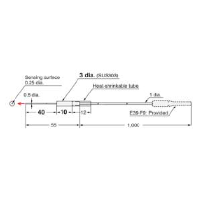 Ảnh của Cảm biến sợi quang Omron E32-T33 1M