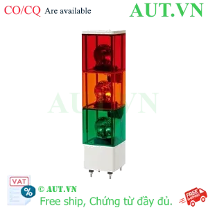 Ảnh của Đèn Tháp Cảnh Báo Qlight SJ-BZ-3-12-RAG | 3 Tầng, 12VDC, Còi 90dB, Xoay Vòng