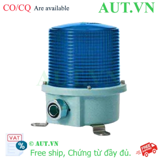 Ảnh của Đèn Tín Hiệu Cảnh Báo Qlight SH1L-220-B - LED Xanh, 220VAC, Chống Nước IP66
