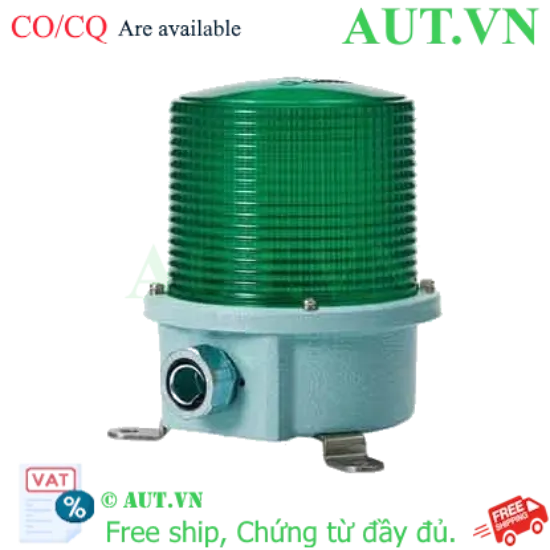 Ảnh của Đèn Tín Hiệu Cảnh Báo Qlight SH1L-220-G - 220VAC, LED Xanh Lá, IP66 Chống Nước