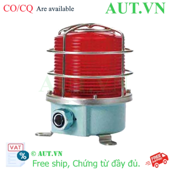 Ảnh của Đèn Tín Hiệu Cảnh Báo Qlight SH1LP-220-R | LED Đỏ, 220VAC, Chống Nước IP66