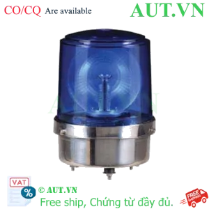 Ảnh của Đèn Xoay Cảnh Báo Qlight S150RLR-12-B | 12VDC, LED Xanh, Vỏ Thép Không Gỉ