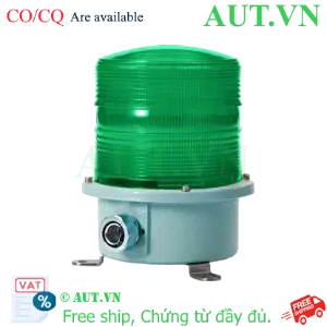 Ảnh của Đèn Tín Hiệu Cảnh Báo Qlight SH2L-220-G | LED Xanh, 220VAC, IP66 Chuẩn Hàng Hải