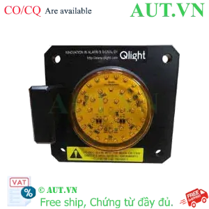 Ảnh của Đèn Tháp Qlight SSL100M-24-A-C10 - 1 Tầng Amber, 24VDC, Chống Nước IP68