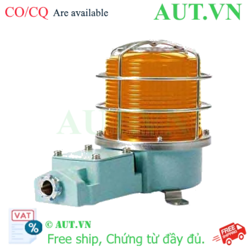 Ảnh của Đèn Tín Hiệu Cảnh Báo Qlight SH1TLP-220-A | LED Hổ Phách, 220VAC, IP66