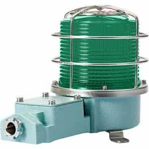 Ảnh của Đèn Tín Hiệu Cảnh Báo Qlight SH1TLP-220-G | LED Xanh Lá, 220VAC, Chuẩn IP66