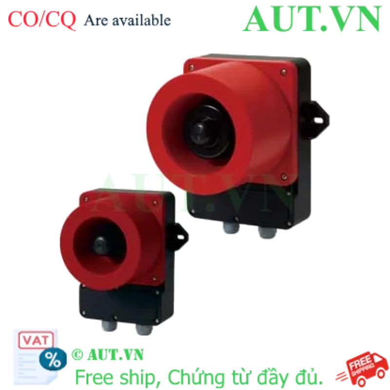 Ảnh của Còi Báo Qlight QWH35T-12/24 - Loa Cảnh Báo 115dB, 31 Giai Điệu, Chuẩn IP66