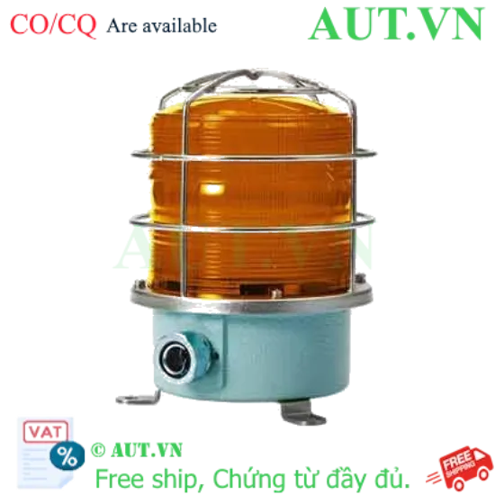Ảnh của Đèn Tín Hiệu Cảnh Báo Qlight SH2LP-220-A: LED Hổ Phách, Chống Nước IP66, Chuyên Dụng Công Nghiệp Nặng