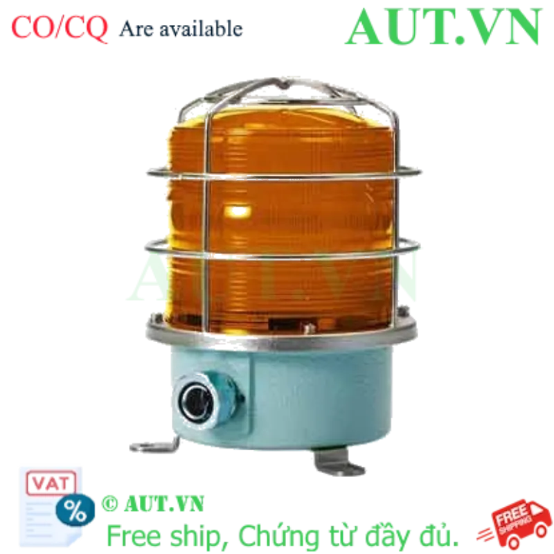 Ảnh của Đèn Tín Hiệu Cảnh Báo Qlight SH2LP-220-A | LED Hổ Phách, IP66, Chống Ăn Mòn