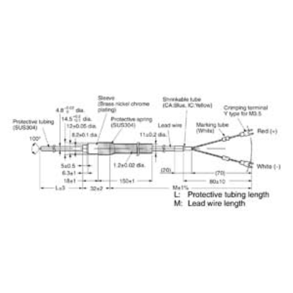 Ảnh của Cảm biến nhiệt độ, độ ẩm Omron E52-CA10ASY 8M
