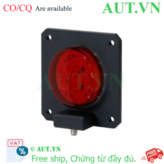 Ảnh của Đèn Tháp Qlight SSL100M-110-R-M12 | 1 Tầng Màu Đỏ, Điện 110VAC, Chuẩn IP68 Chống Nước