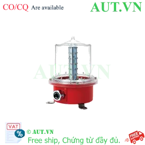 Ảnh của Đèn Tín Hiệu Cảnh Báo Qlight SAOL3-220-R-SSW | LED Đỏ, 220VAC, IP66 Chống Nước