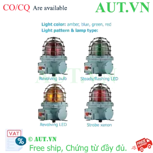 Ảnh của Đèn xoay cảnh báo phòng nổ Qlight SNE-24-G