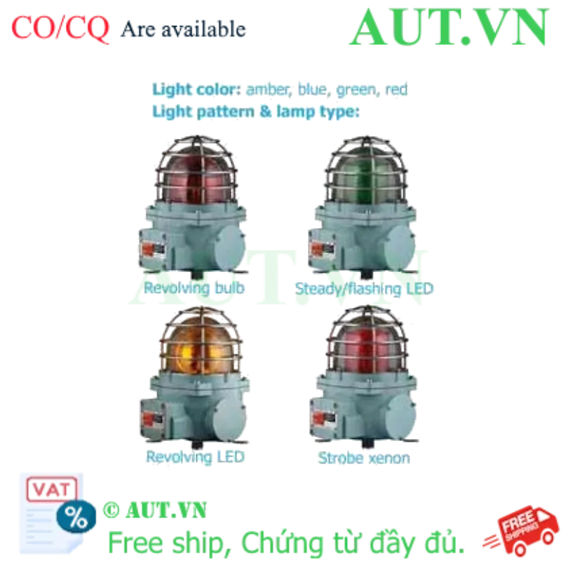 Ảnh của Đèn xoay cảnh báo phòng nổ Qlight SNE-24-G