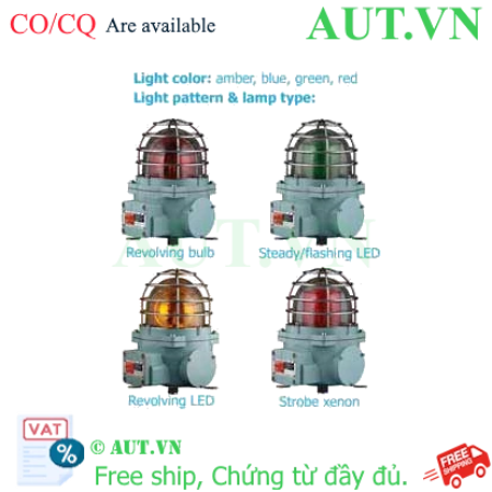 Ảnh của Đèn xoay cảnh báo phòng nổ Qlight SNELR-110-R