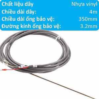 Ảnh của Cảm biến nhiệt độ, độ ẩm Omron E52-P35AY D=3.2 4M