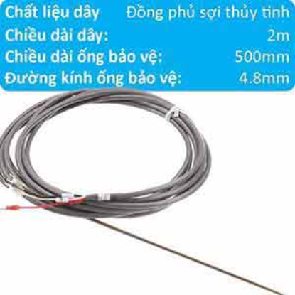 Ảnh của Cảm biến nhiệt độ, độ ẩm Omron E52-P50AY D=4.8 NETU 2M