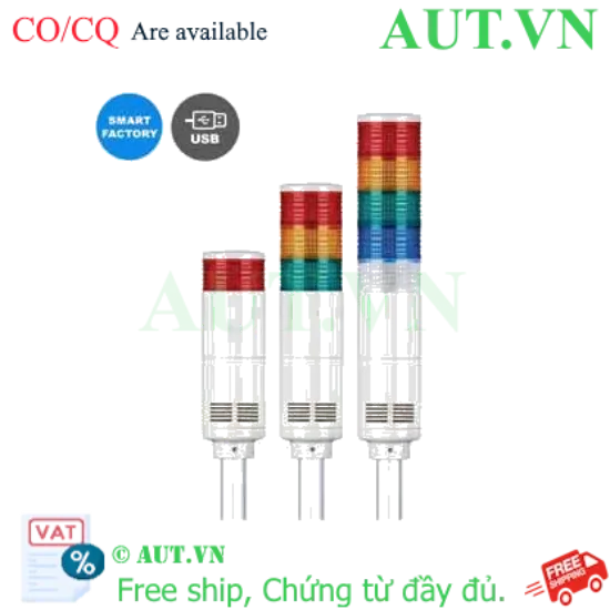 Ảnh của Đèn tháp Qlight ST80EL-USB-WM-5-RAGBW