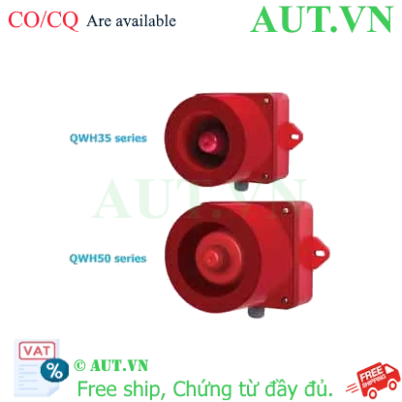 Ảnh của Còi Báo Điện Tử Qlight QWH50SD-12/24-LC - Âm Lớn 123dB, 31 Giai Điệu, Hỗ Trợ Thẻ SD