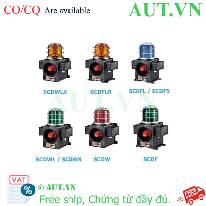Ảnh của Đèn tín hiệu cảnh báo Qlight SCDW-WS-220-B