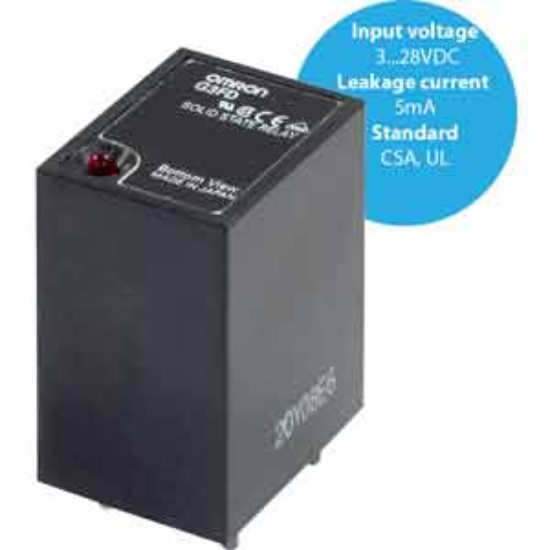 Ảnh của Relay bán dẫn Omron G3FD-X03S DC3-28