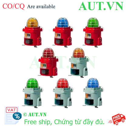 Ảnh của Đèn còi chống cháy nổ chịu lạnh Qlight QNES-CR-WM-110/230-R-SUS