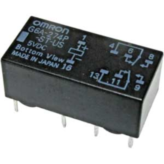 Ảnh của Rơ le trung gian Omron G6A-274P-ST-US DC5