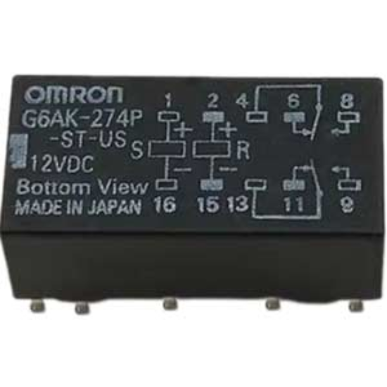 Ảnh của Rơ le trung gian Omron G6AK-274P-ST-US DC12