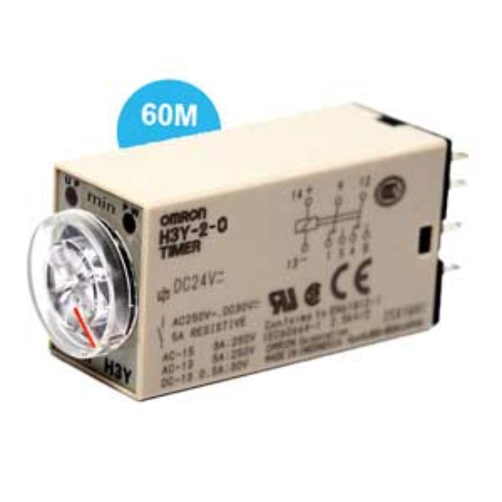 Ảnh của Timer Omron H3Y-2-0 DC24 60M