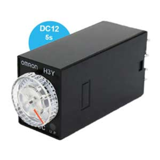 Ảnh của Timer Omron H3Y-2-B DC12 5S