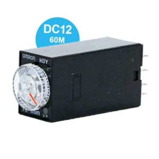 Ảnh của Timer Omron H3Y-2-B DC12 60M