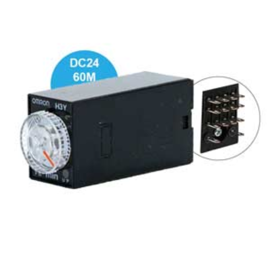Ảnh của Timer Omron H3Y-4-B DC24 60M