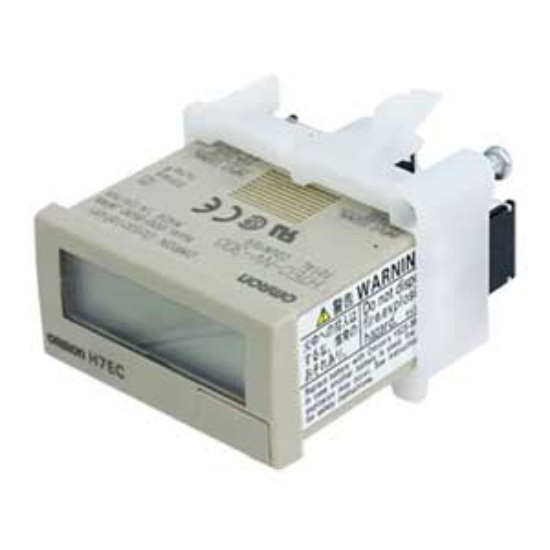 Ảnh của Bộ đếm Omron H7EC-NV-300