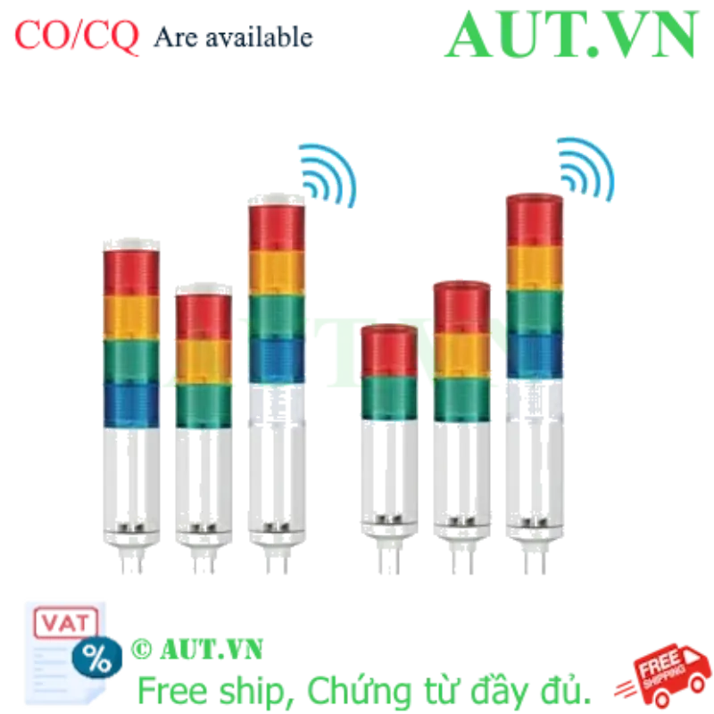 Ảnh của Đèn tháp kết nối không dây Qlight QTG70L-WIZ-BZ-2-12-RG
