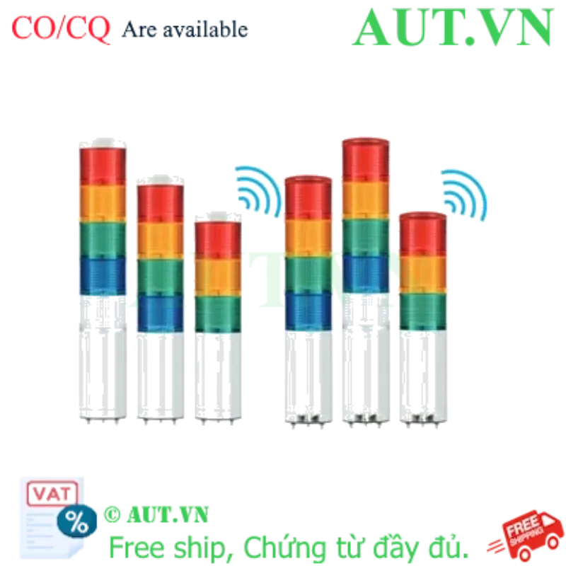 Ảnh của Đèn tháp kết nối không dây Qlight QTG70MLF-WIZ-BZ-1-12-R