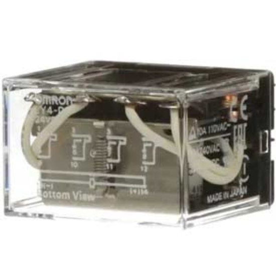 Ảnh của Rơ le trung gian Omron LY4-D DC24