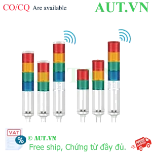 Ảnh của Đèn tháp kết nối không dây Qlight QTGA70LF-WIZ-4-12-RAGB
