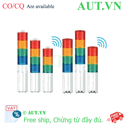 Ảnh của Đèn tháp kết nối không dây Qlight QTGA70MLF-WIZ-1-24-R