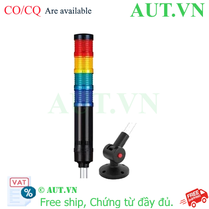 Ảnh của Đèn tháp kết nối mạng LAN Qlight QT50L-ETN-WA-4-12-RAGB-QLA18